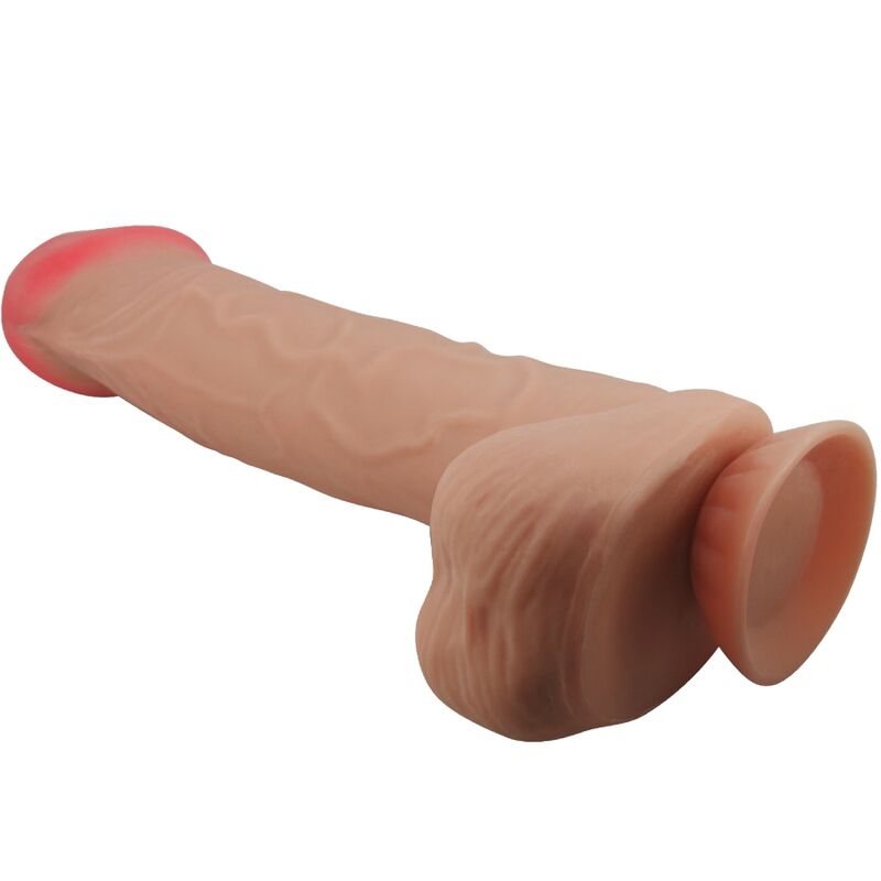 PRETTY LOVE – SLIDING SKIN SERIES DILDO REALÍSTICO CON VENTOSA PIEL DESLIZANTE 26 CM