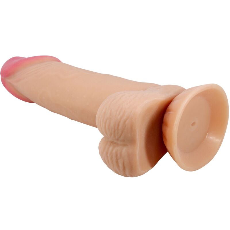 PRETTY LOVE – SLIDING SKIN SERIES DILDO REALÍSTICO CON VENTOSA PIEL DESLIZANTE 19.4 CM