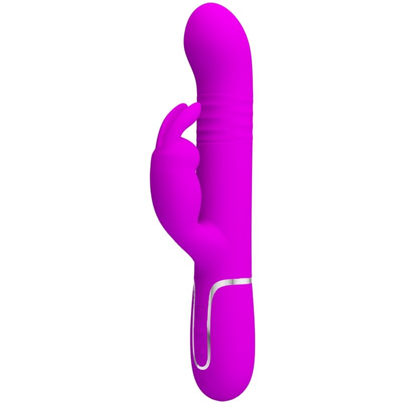 PRETTY LOVE – VIBRADOR COALE RABBIT PERLAS VIOLETA