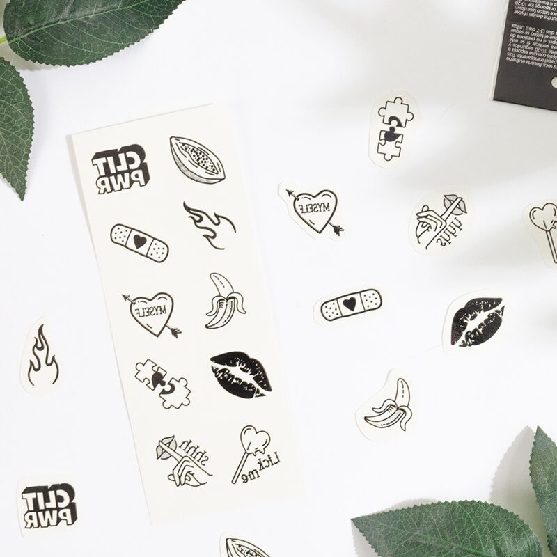 SECRET PLAY – SET DE 10 TATTOOS TEMPORALES CANDY COLLECTION