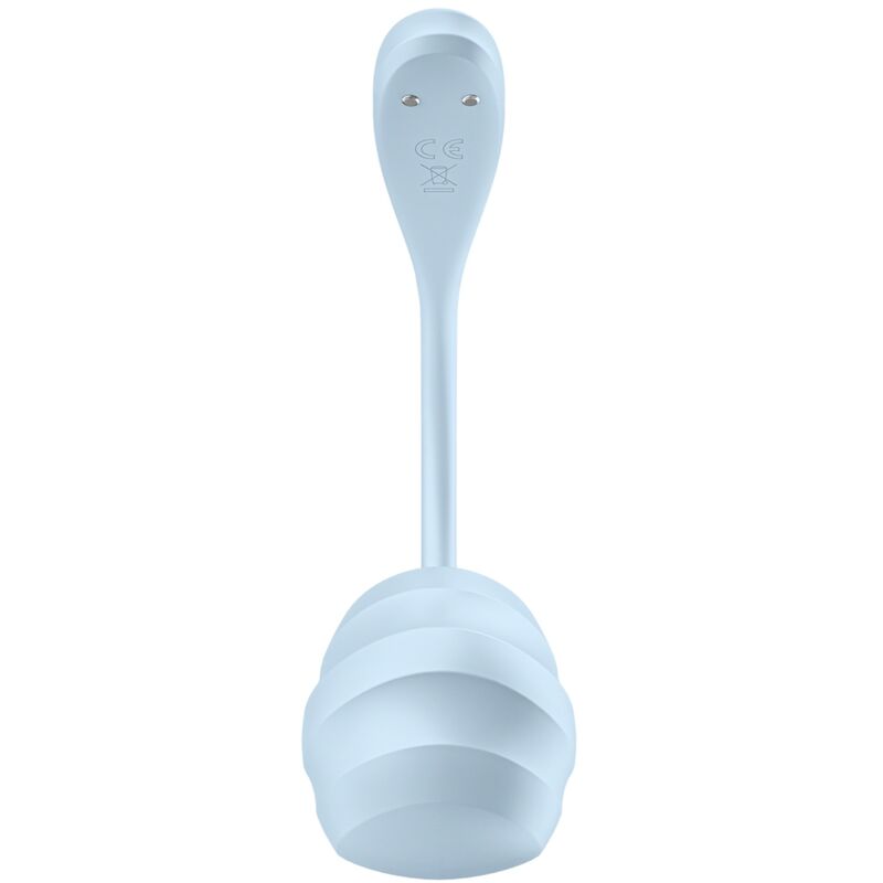 SATISFYER – SMOOTH PETAL ESTIMULADOR PUNTO G CELESTE APP GRATUITA