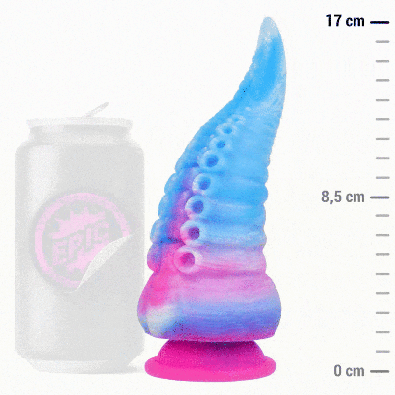 EPIC – PHORCYS DILDO TENTÁANO AZUL TAMAÑO PEQUEÑO
