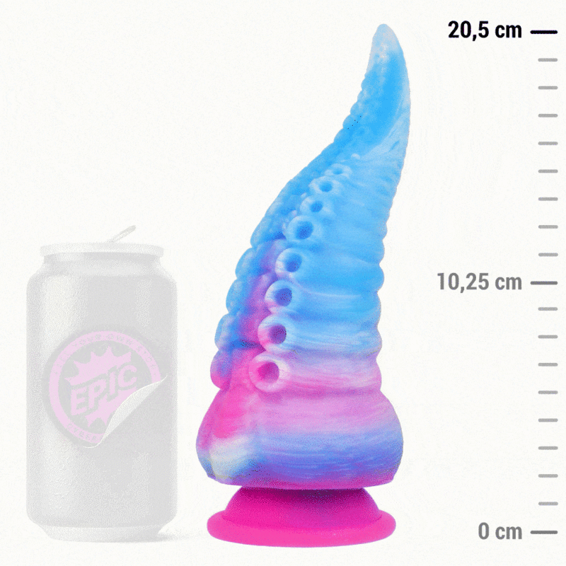EPIC – PHORCYS DILDO TENTÁANO AZUL TAMAÑO GRANDE