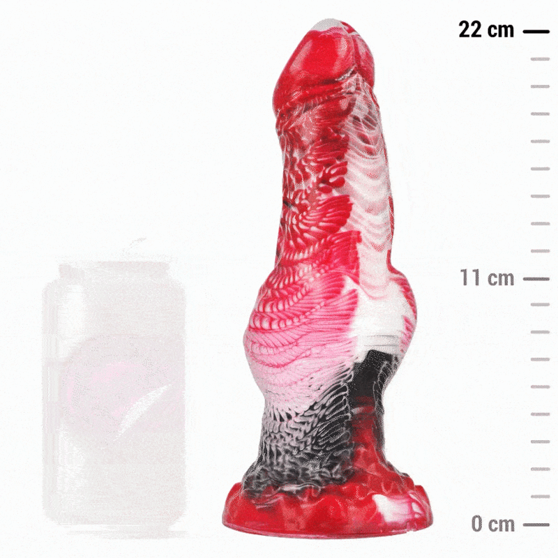 EPIC – HELIOS DILDO CON TESTÍCULOS CALOR Y ÉXTASIS