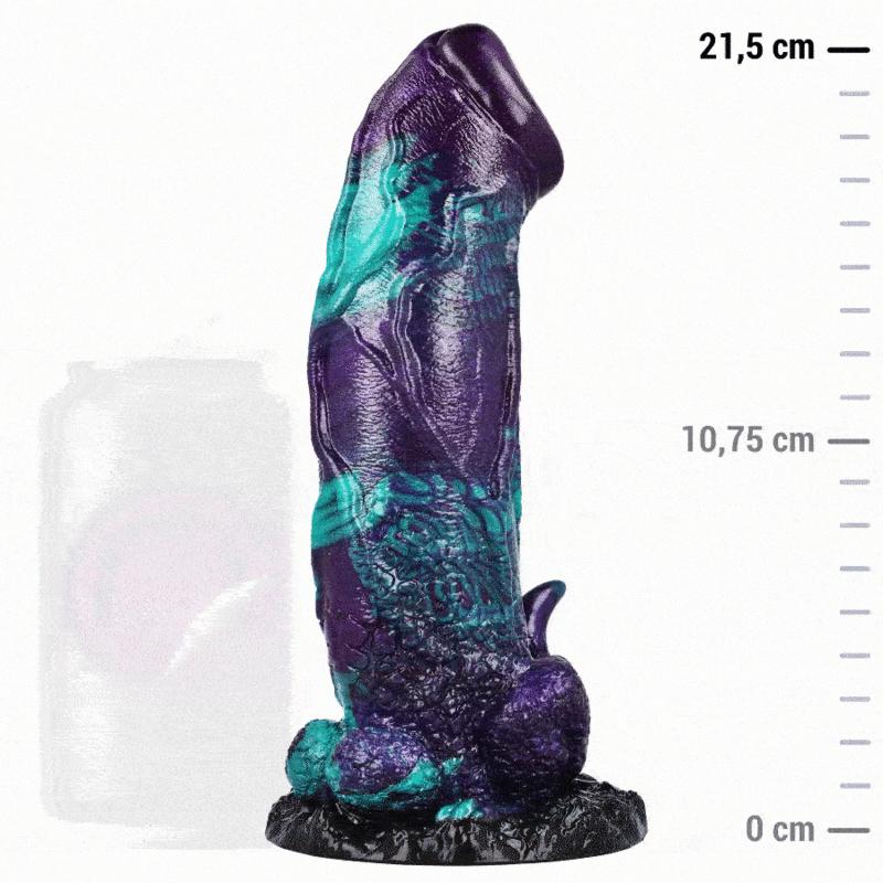 EPIC – BASILISK DILDO DOBLE PLACER ESCAMOSO TAMAÑO GRANDE