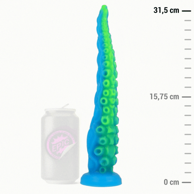 EPIC – SCYLLA DILDO TENTÁANO FINO FLUORESCENTE TAMAÑO GRANDE