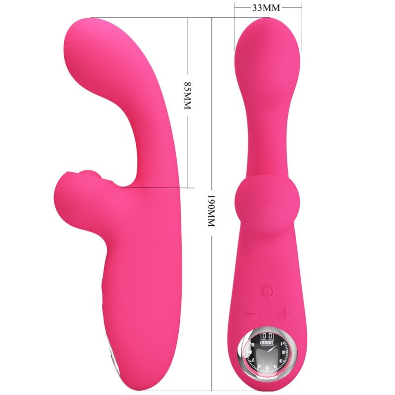 PRETTY LOVE – SKYLAR VIBRADOR ESTIMULADOR ROSA