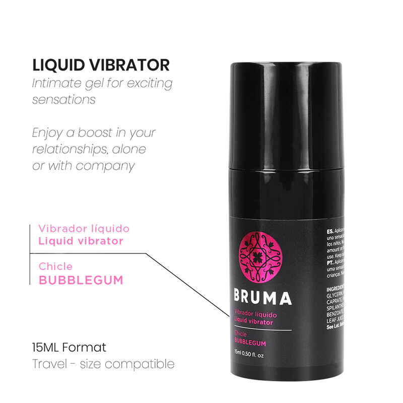 BRUMA – VIBRADOR LÍQUIDO CHICLE