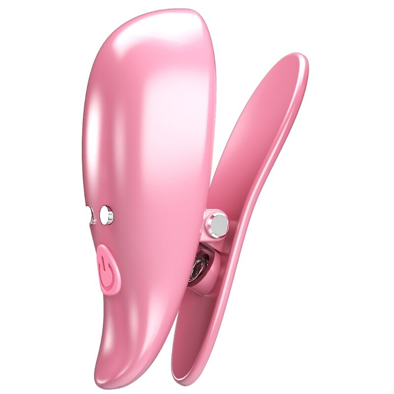 PRETTY LOVE – LEAF PINZAS VIBRATORIAS PARA PEZONES ROSA