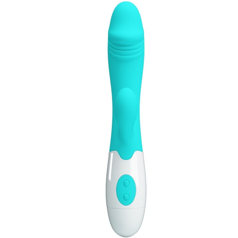 PRETTY LOVE – SNAPPY VIBRADOR PUNTO G VERDE AGUA