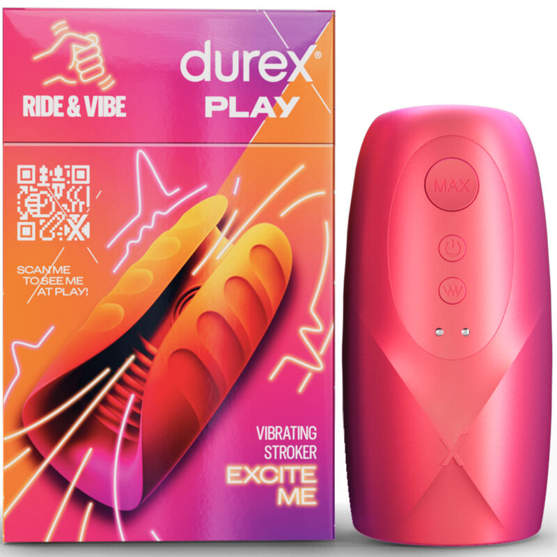 DUREX – TOY MASTURBADOR VIBRADOR RIDE  VIBE