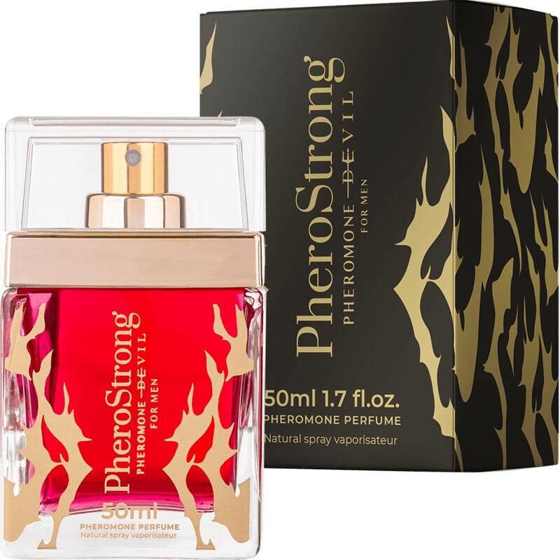 PHEROSTRONG – PERFUME CON FEROMONAS DEVIL PARA HOMBRE 50 ML