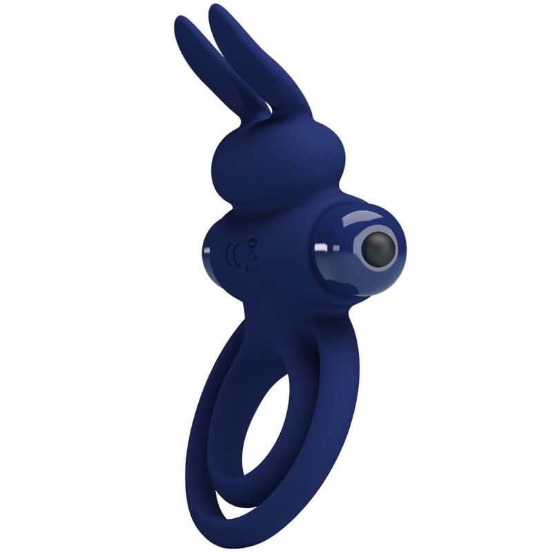PRETTY LOVE – DAREY DOBLE ANILLO VIBRADOR RABBIT AZUL