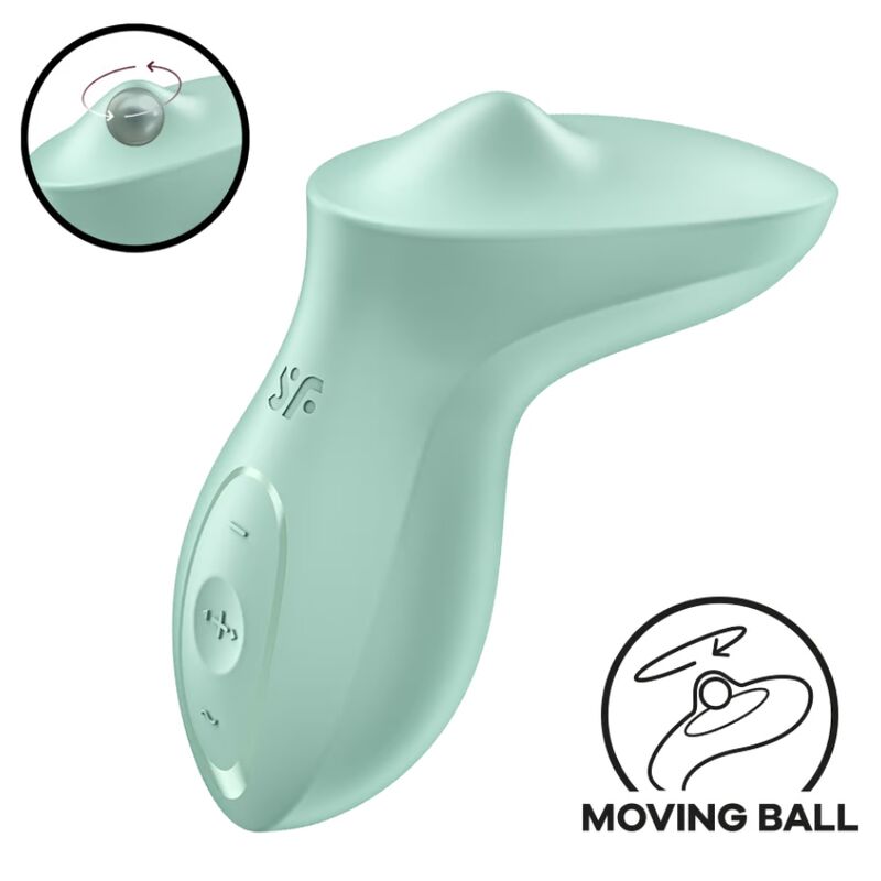 SATISFYER – EXCITERRR VIBRADOR LAY-ON CLÍTORIS MENTA