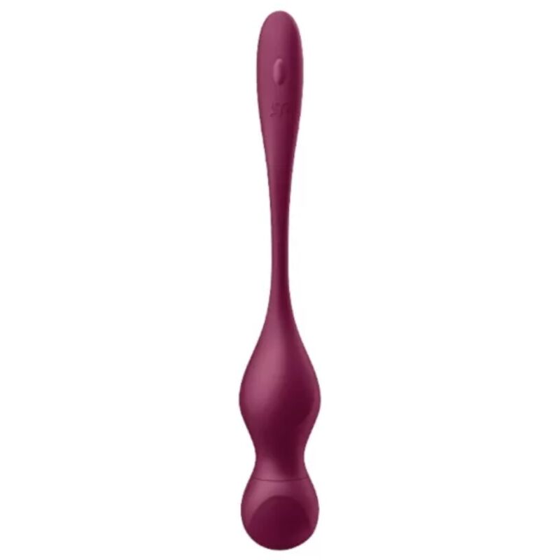 SATISFYER – LOVE BIRDS VARY BOLAS VIBRADORES APP GRATUITA ROJO VINO