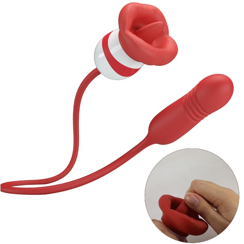 PRETTY LOVE – ASHLYNN MASTURBADOR BOCA ROJO