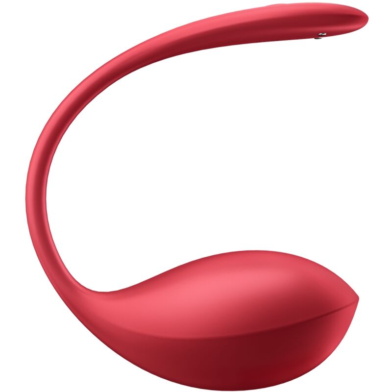 SATISFYER – SHINY PETAL ESTIMULADOR PUNTO G CONTROL REMOTO ROJO APP GRATUITA