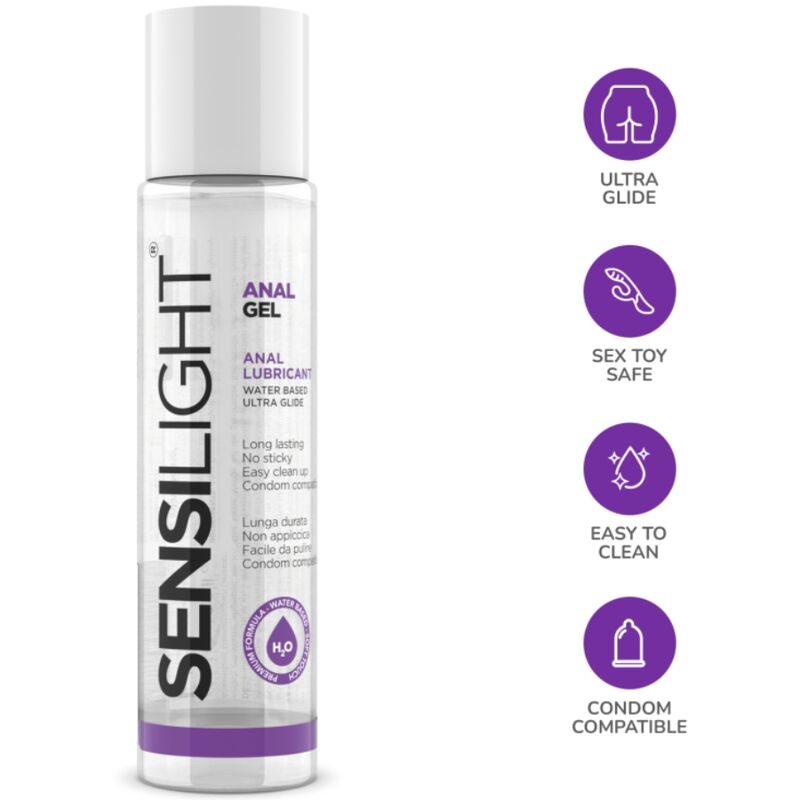 INTIMATELINE – SENSILIGHT GEL ANAL DESLIZANTE 60 ML
