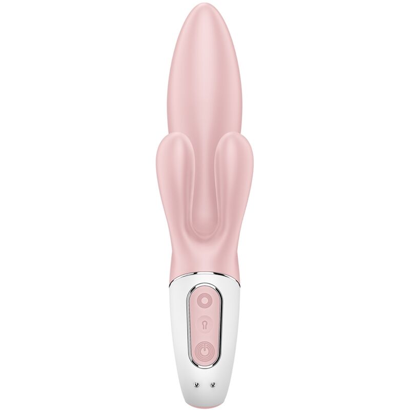 SATISFYER – AIR PUMP BUNNY 3 INFLABLE VIBRADOR RABBIT ROSA