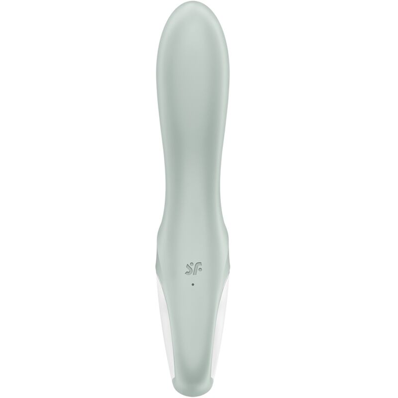 SATISFYER – AIR PUMP BOOTY 3 VIBRADOR ANAL INFLABLE VERDE GRIS