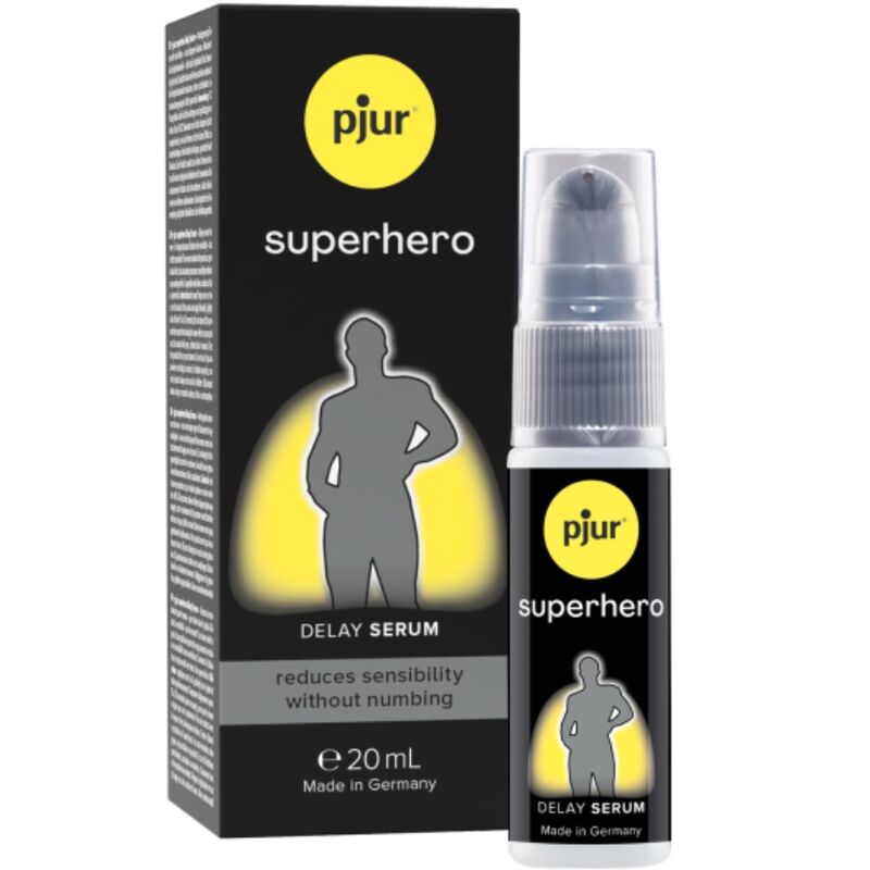 PJUR – SUPERHERO SERUM RETARDANTE CONCENTRADO 20 ML