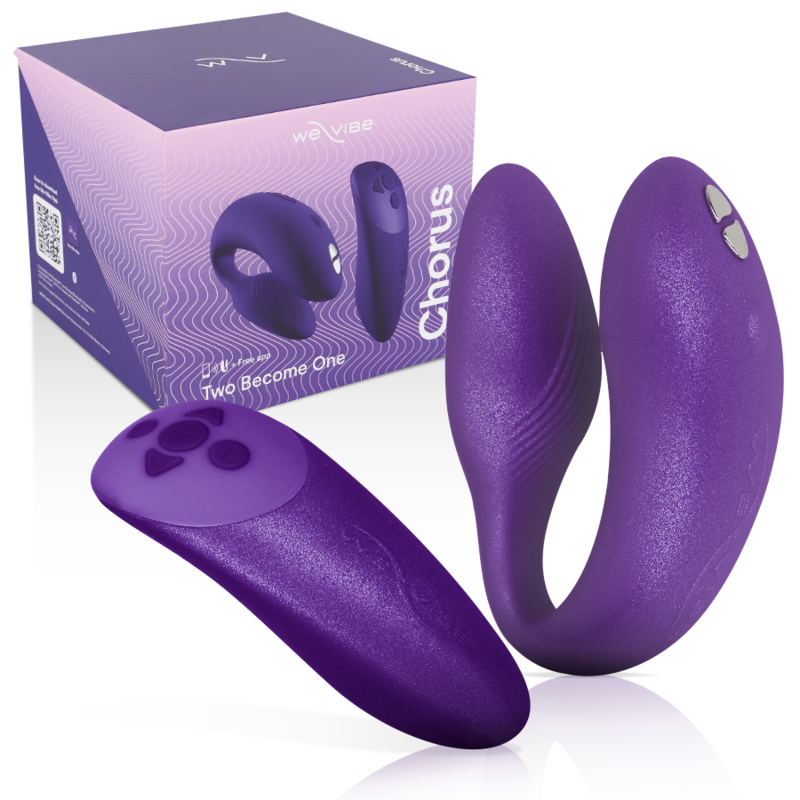 WE-VIBE – CHORUS VIBRADOR PAREJAS CON CONTROL SQUEEZE LILA