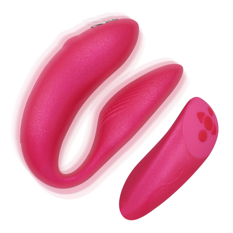 WE-VIBE – CHORUS VIBRADOR PAREJAS CON CONTROL SQUEEZE ROSA