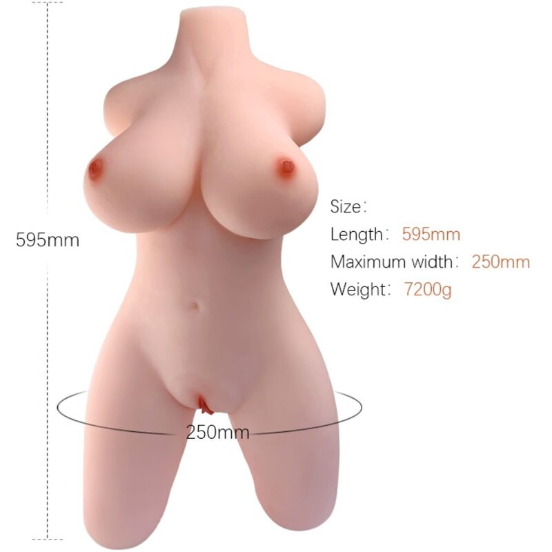 ARMONY – TORSO FEMENINO REALISTICO MODELO 2