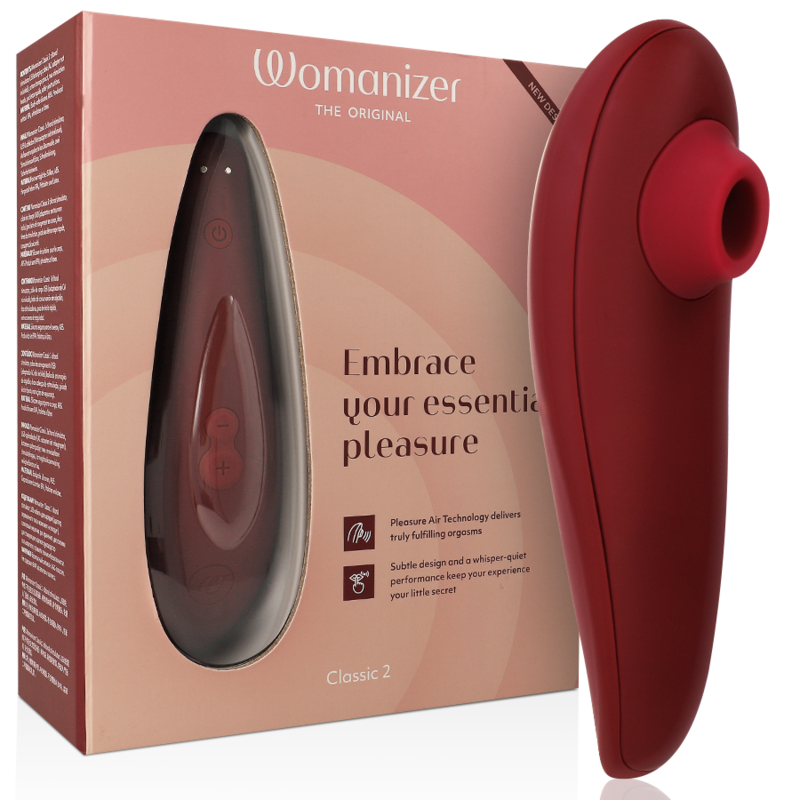 WOMANIZER – CLASSIC 2 ESTIMULADOR DE CLÍTORIS BURDEOS