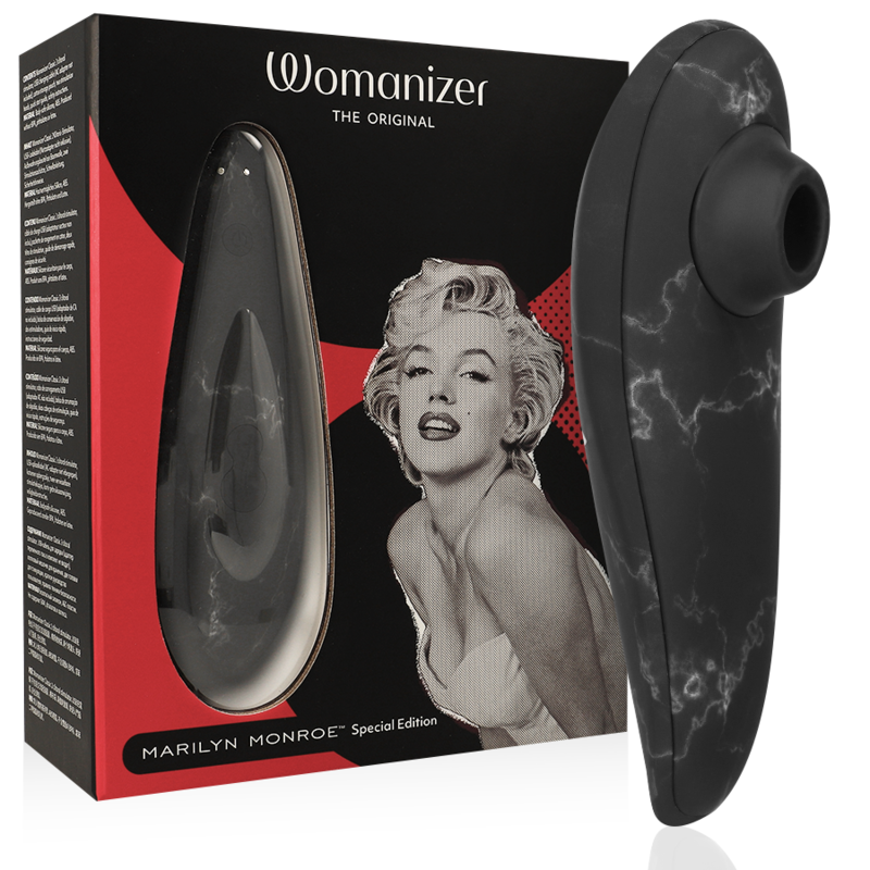 WOMANIZER – MARILYN MONROE CLASSIC 2 ESTIMULADOR DE CLÍTORIS NEGRO