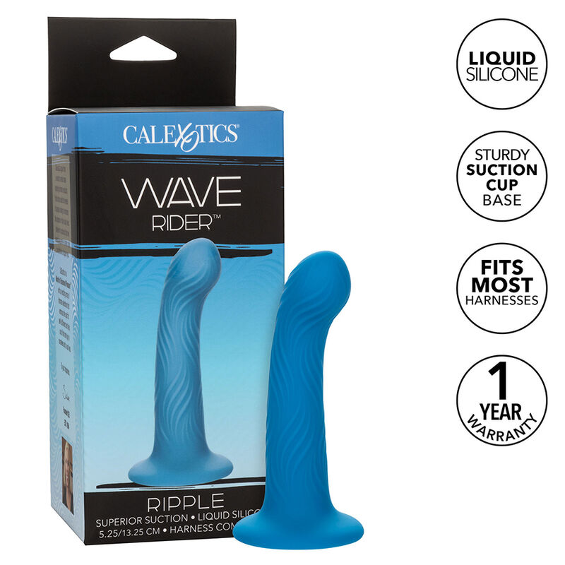 CALEXOTICS – WAVE RIDER RIPPLE PLUG ANAL AZUL