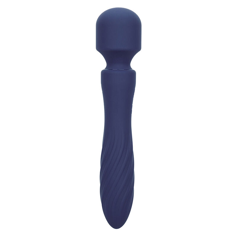 CALEXOTICS – CHARISMA MYSTIQUE MASAJEADOR DOBLE MOTOR 12 FUNCIONES 21,5 CM X 4,5 CM MORADO