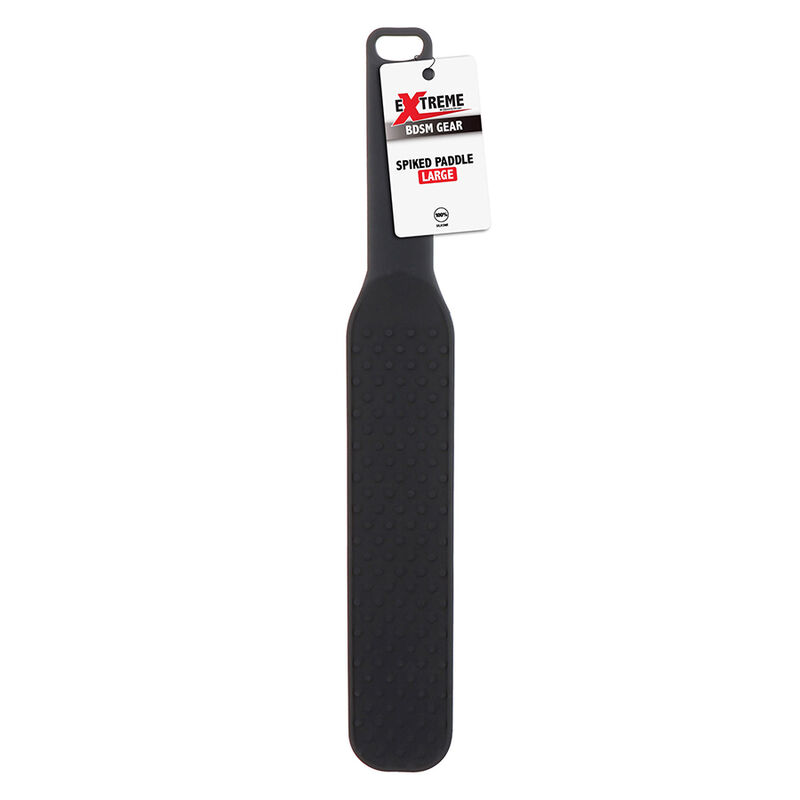 HIDDEN DESIRE – EXTREME PALETA CON PÚAS GRANDE NEGRO