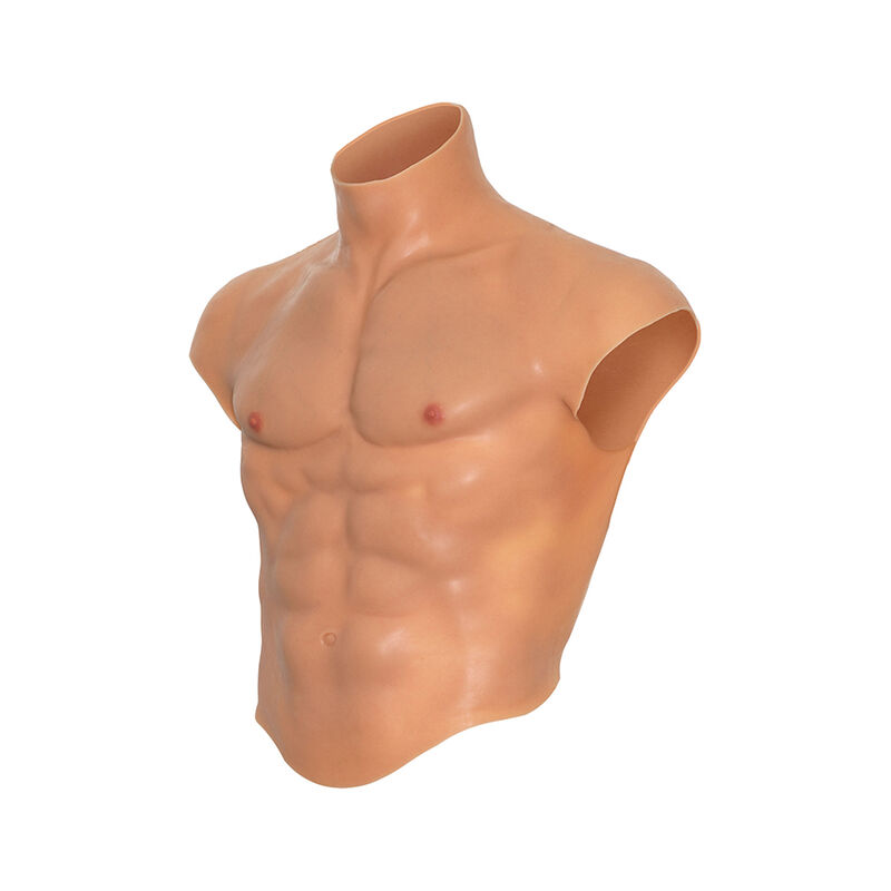 HIDDEN DESIRE – ALTER EGO CAMISETA SILICONA TORSO MASCULINO CON ABDOMINALES NATURAL