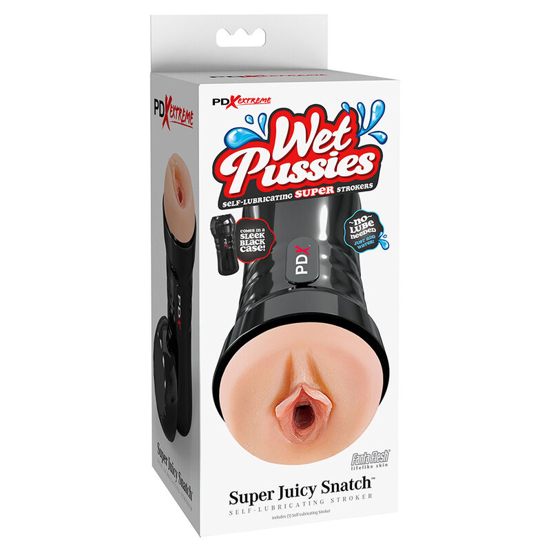 PDX EXTREME – WET PUSSIES MASTURBADOR VAGINA AUTOLUBRICANTE NATURAL