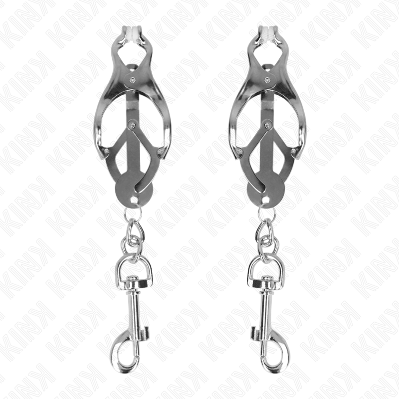 KINK – PINZAS PARA PEZONES ESTILO JAPONÉS CON GANCHOS