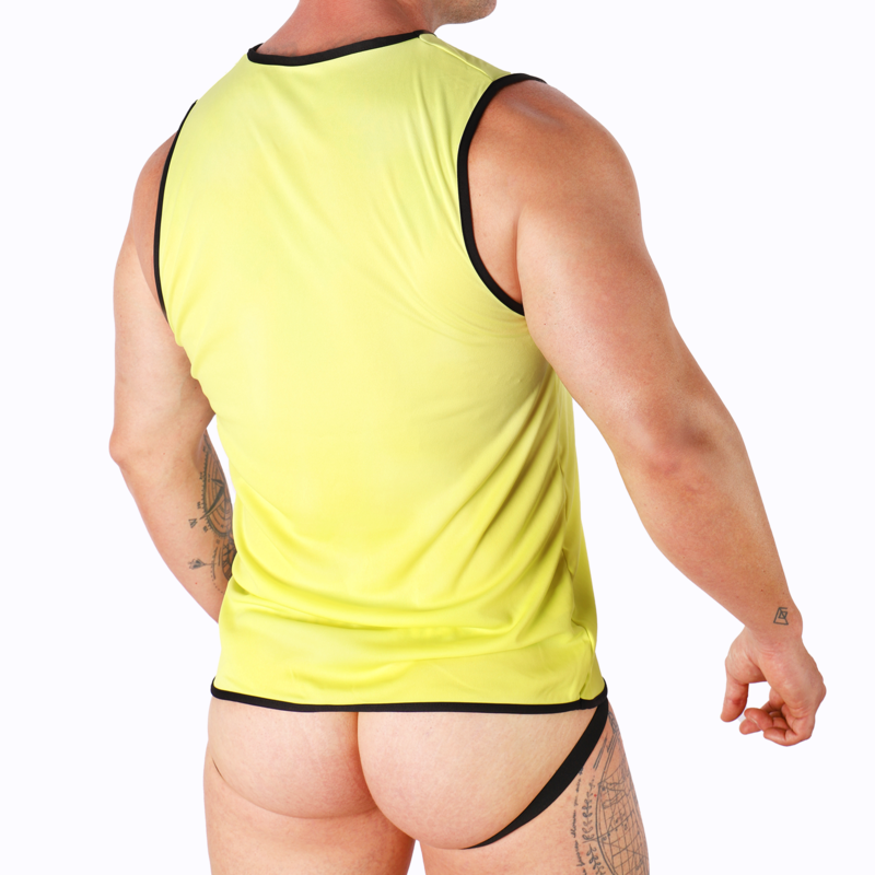 MACHO – CAMISETA AMARILLO S/M