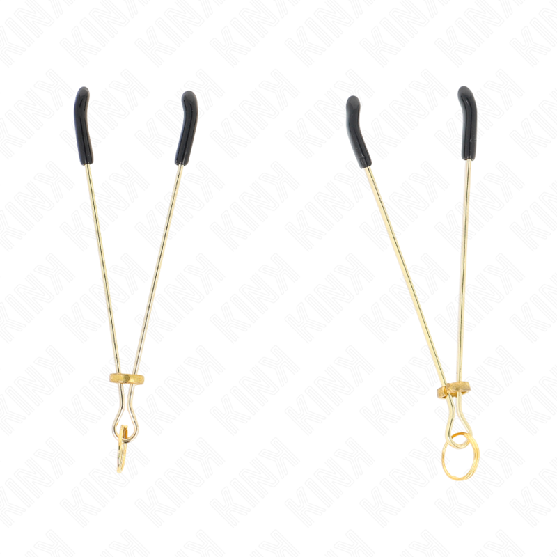 KINK – PINZAS PARA PEZONES FINA DORADO 7 CM