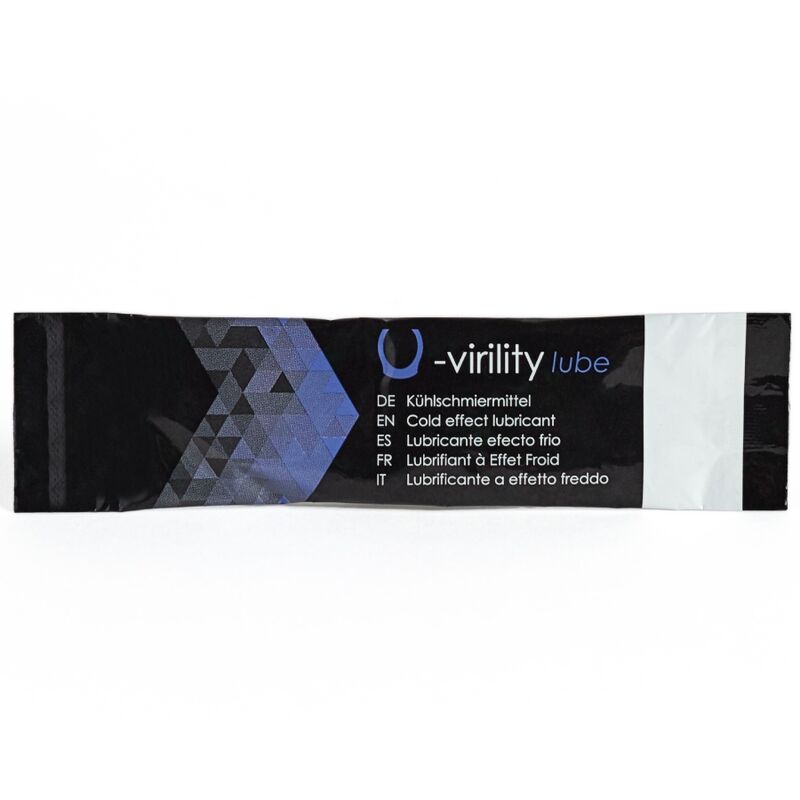 500 COSMETICS – U-VIRILITY LUBE LUBRICANTE EFECTO FRIO 10 X 5 ML