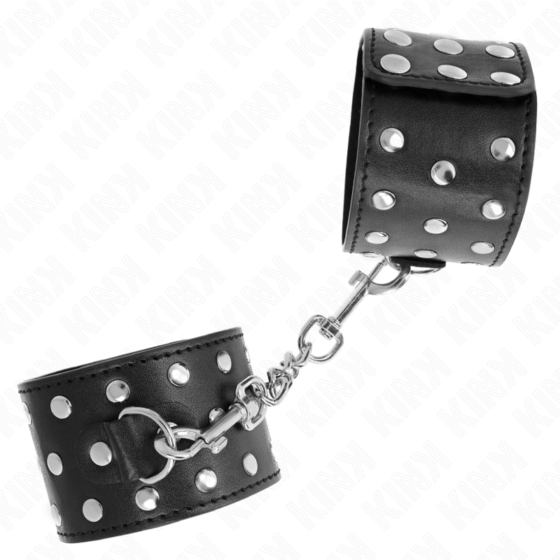 KINK – MUÑEQUERAS ESTILO PUNK AJUSTABLE 19-24 CM X 5.5 CM