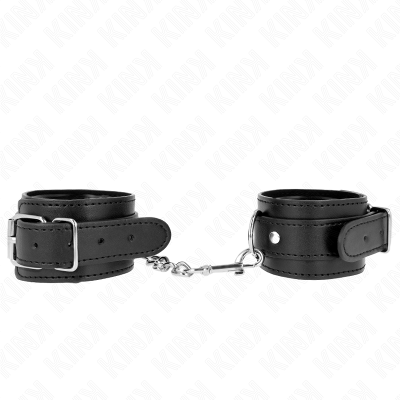 KINK – MUÑEQUERAS FINAS NEGRO AJUSTABLE 21-33 CM