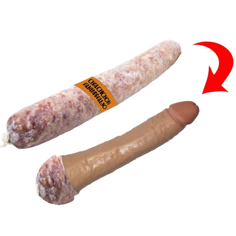 DIABLO PICANTE – DILDO SALCHICHON DE ALMENDRALEJO EXTRA