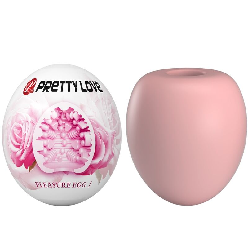 PRETTY LOVE – MASTURBADOR MASCULINO HUEVO ROSA