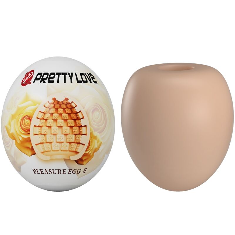 PRETTY LOVE – MASTURBADOR MASCULINO HUEVO NATURAL