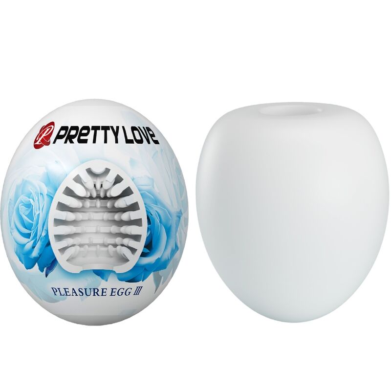 PRETTY LOVE – MASTURBADOR MASCULINO HUEVO BLANCO