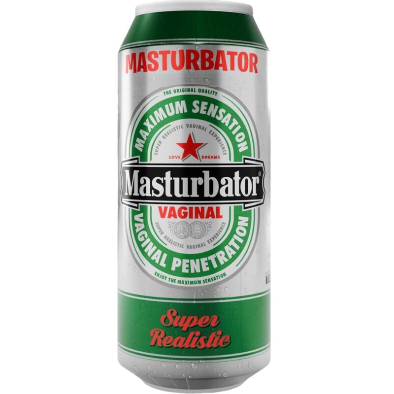 ALIVE – MASTURBADOR MASCULINO VAGINA LATA CERVEZA
