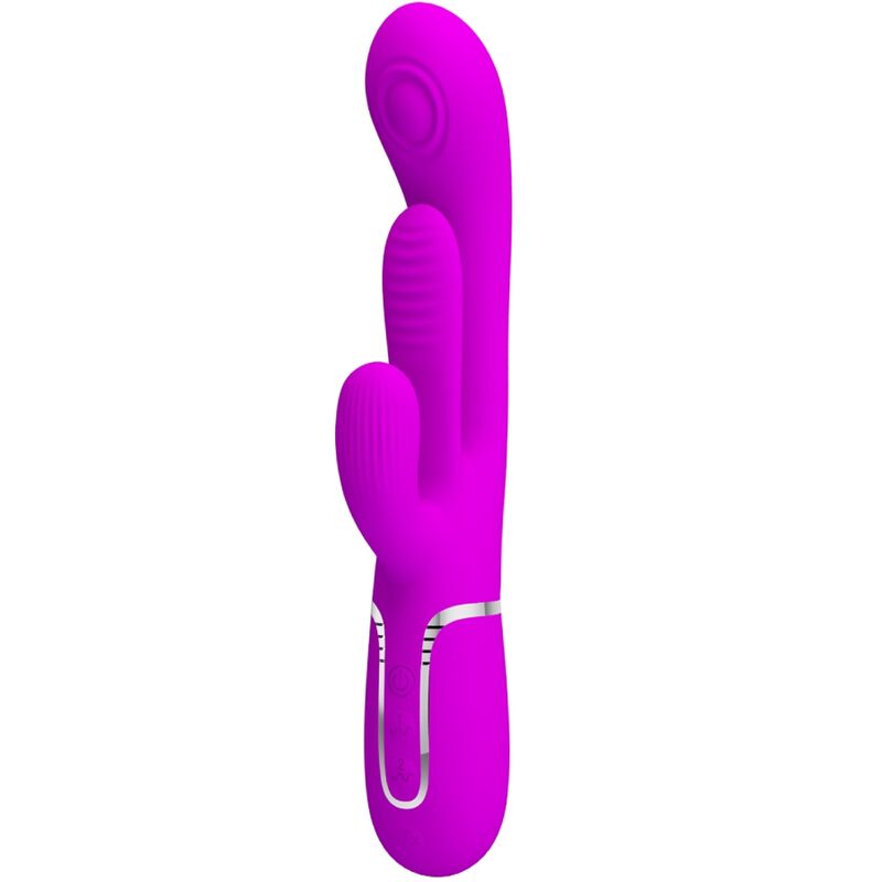 PRETTY LOVE – SHANIA TRIPLE VIBRADOR RABBIT MULTIFUNCIÓN ROSA