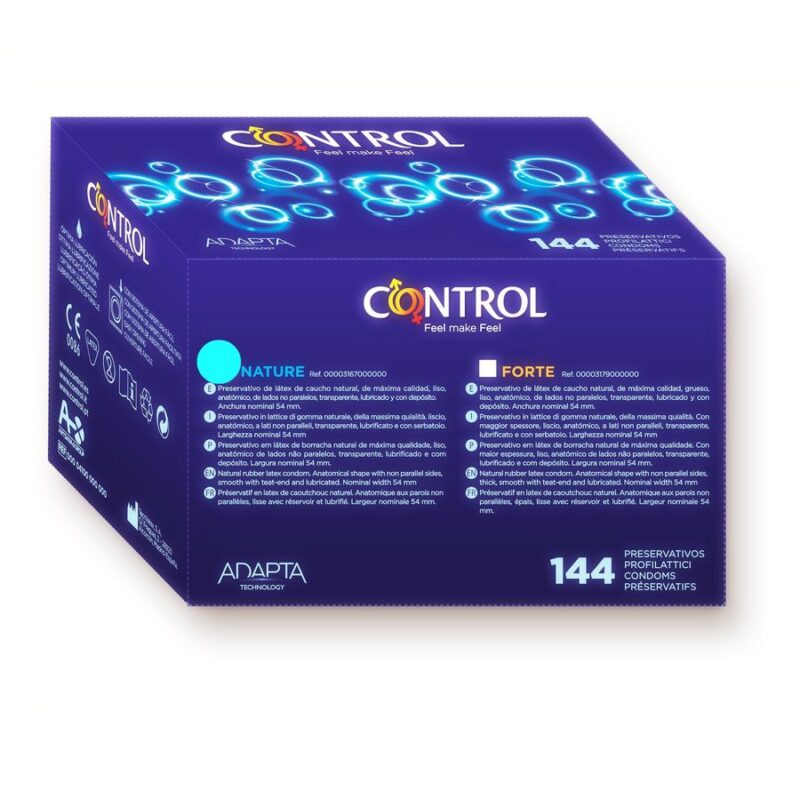 CONTROL – ADAPTA NATURE PRESERVATIVOS 144 UNIDADES