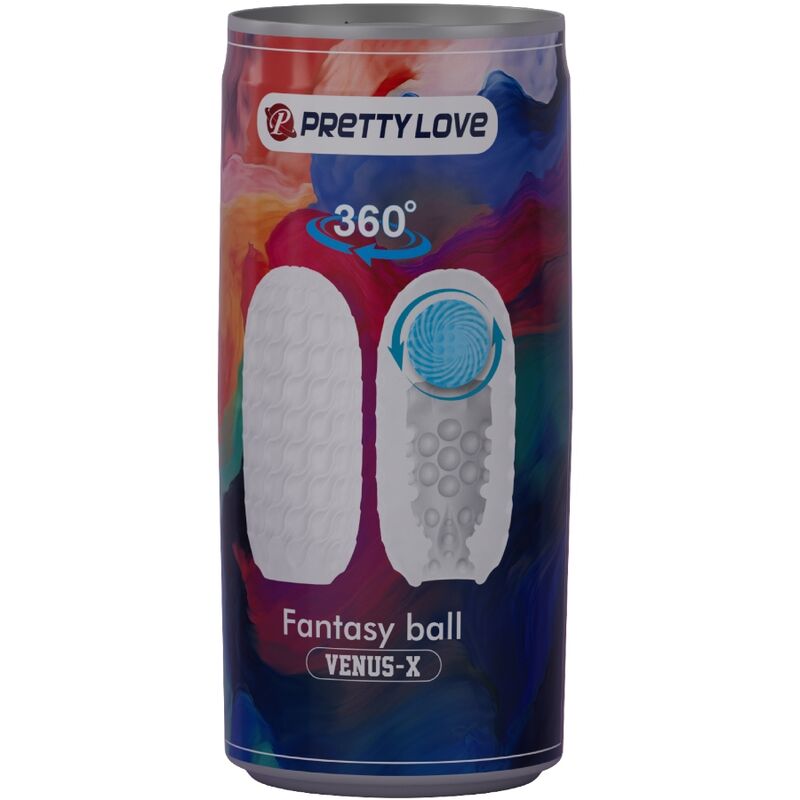 PRETTY LOVE – VENUS X MASTURBADOR MASCULINO MODELO 2 BLANCO