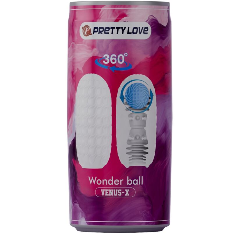 PRETTY LOVE – VENUS X MASTURBADOR MASCULINO MODELO 3 BLANCO